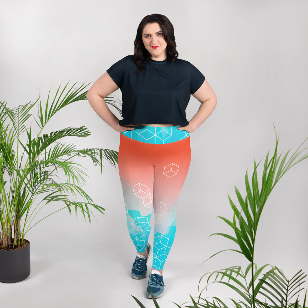 Fire & Ice Leggings | Plus Size